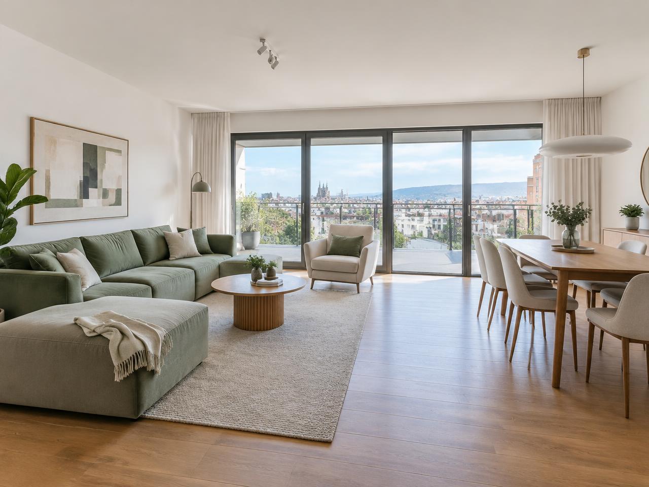 Svijetao stan s balkonom — Šibenik, 92 m² · Demonstracijski oglas